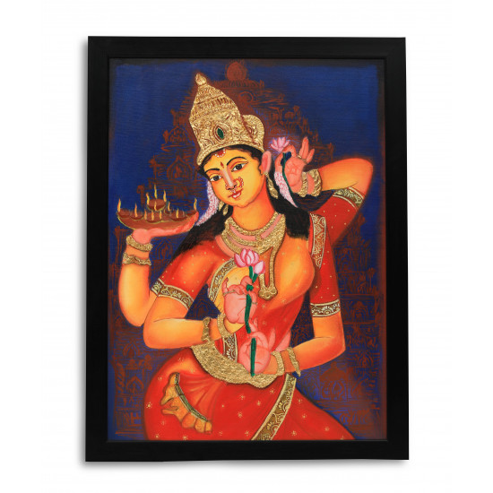 TANJORE PAINTING DHANALAKSHMI